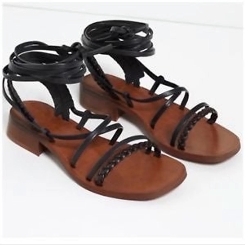Zara Lace Up Sandals